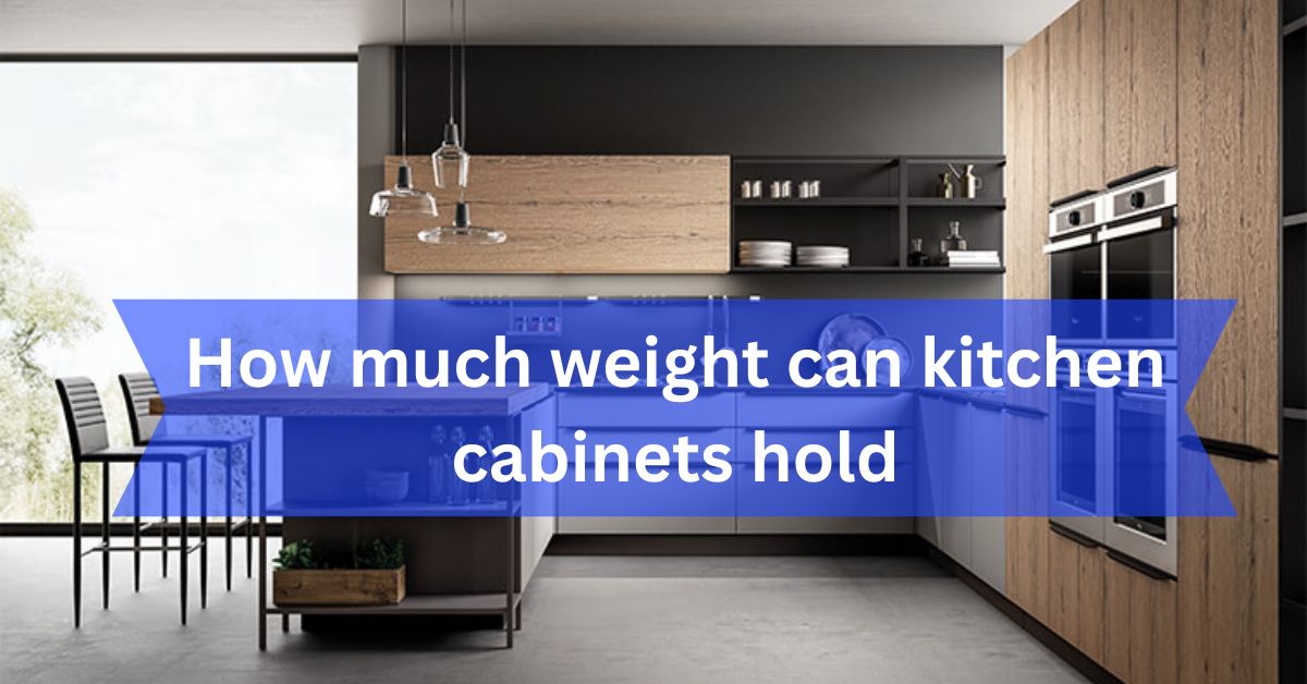 How much weight can kitchen cabinets hold