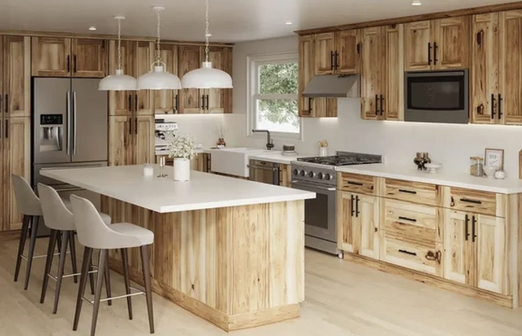 Cost of Modern White Oak Kitchen Cabinets