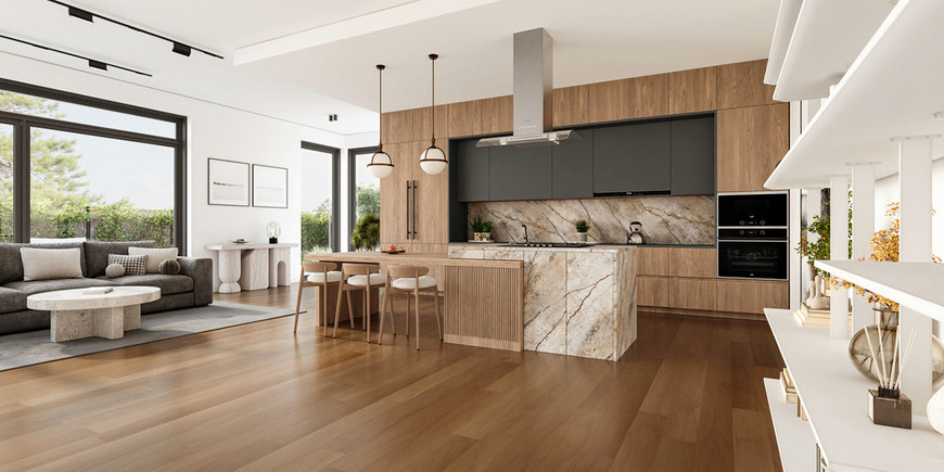 Solid Wood vs Engineered Wood Kitchen