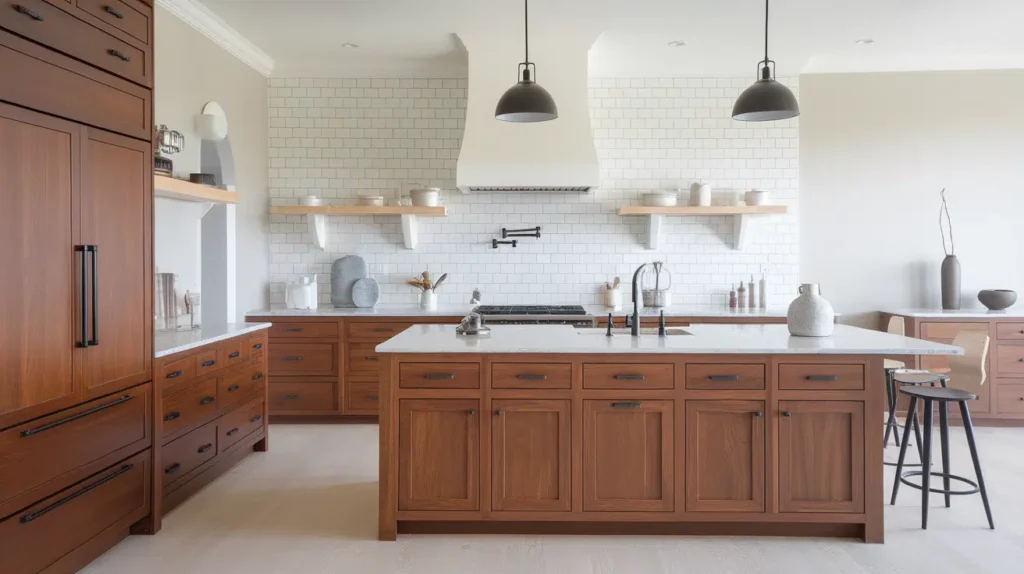 Traditional Cherry Wood Kitchen Cupboards Styles