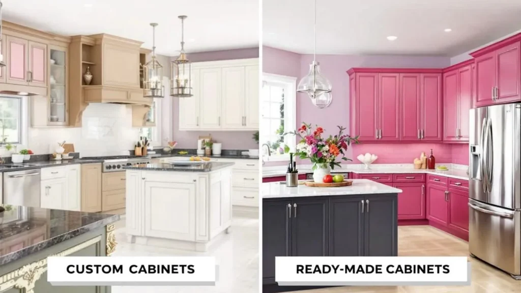 Custom Kitchen Cabinets and Countertops vs Ready-Made Options