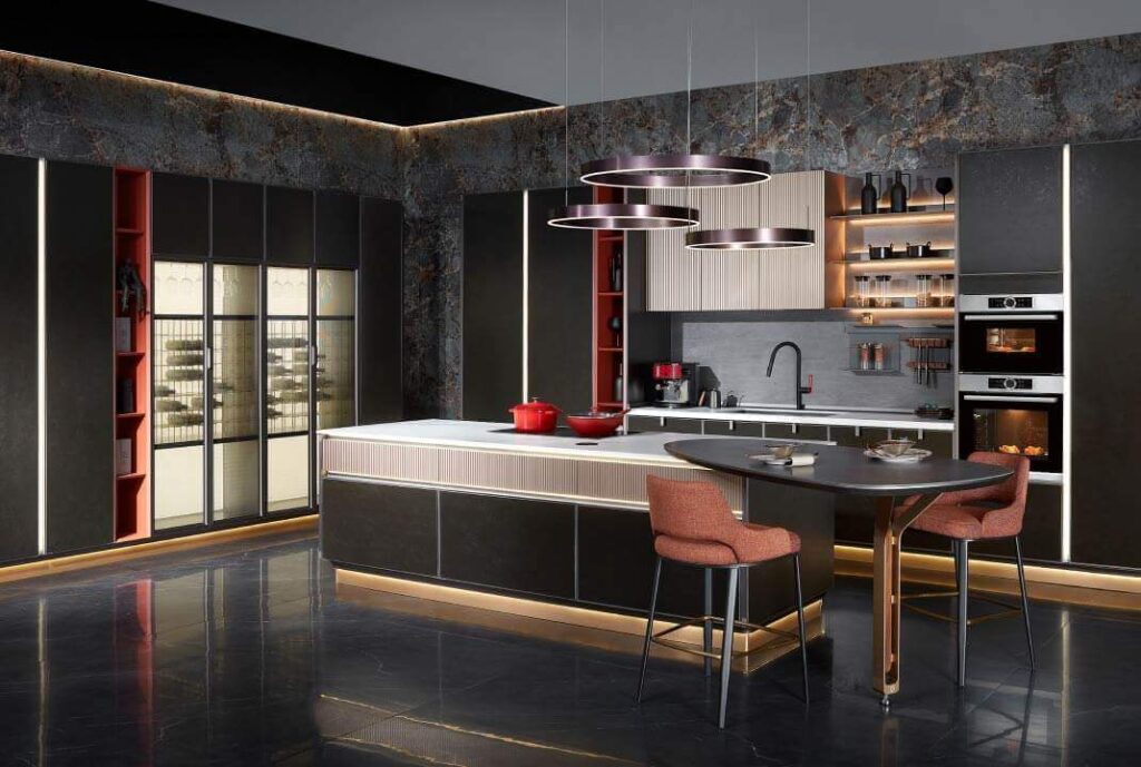 Luxury Design of Kitchen Wardrobe for Premium Kitchens