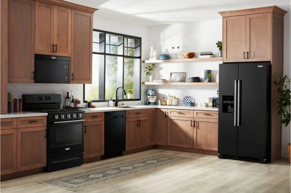 Black Kitchen Appliances That Enhance Kitchen Aesthetics