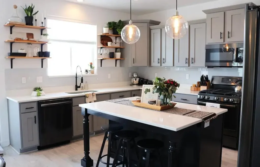 Black Kitchen Appliances That Pair Perfectly with White Cabinets