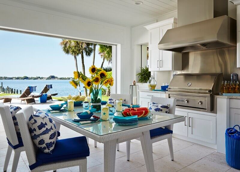 Kitchen Design Images with Coastal Interior Style