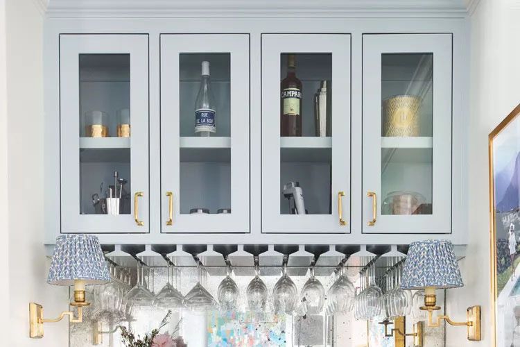 Kitchen Hutch Cabinet Organization Tips