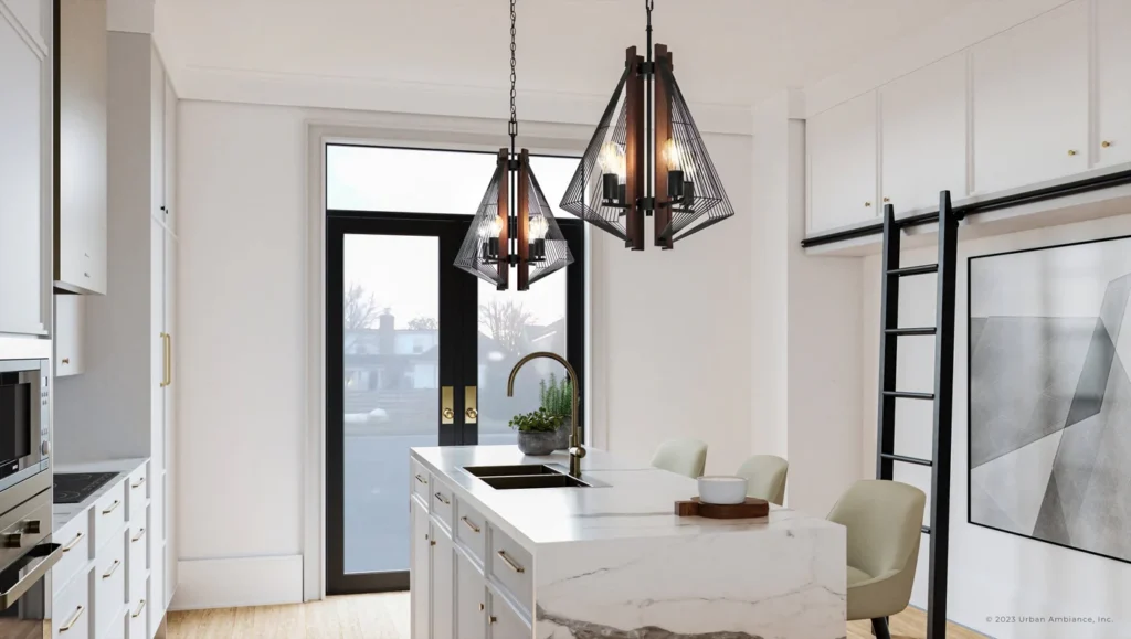 Matte Finish Kitchen Pendant Lighting Styles